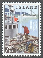 Iceland Scott 355 Mint